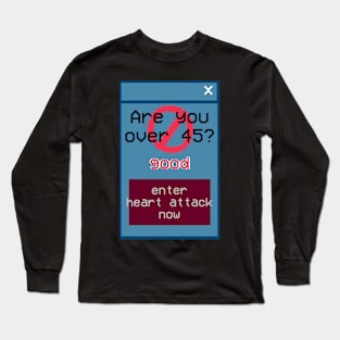 Pop-up Ad Long Sleeve T-Shirt